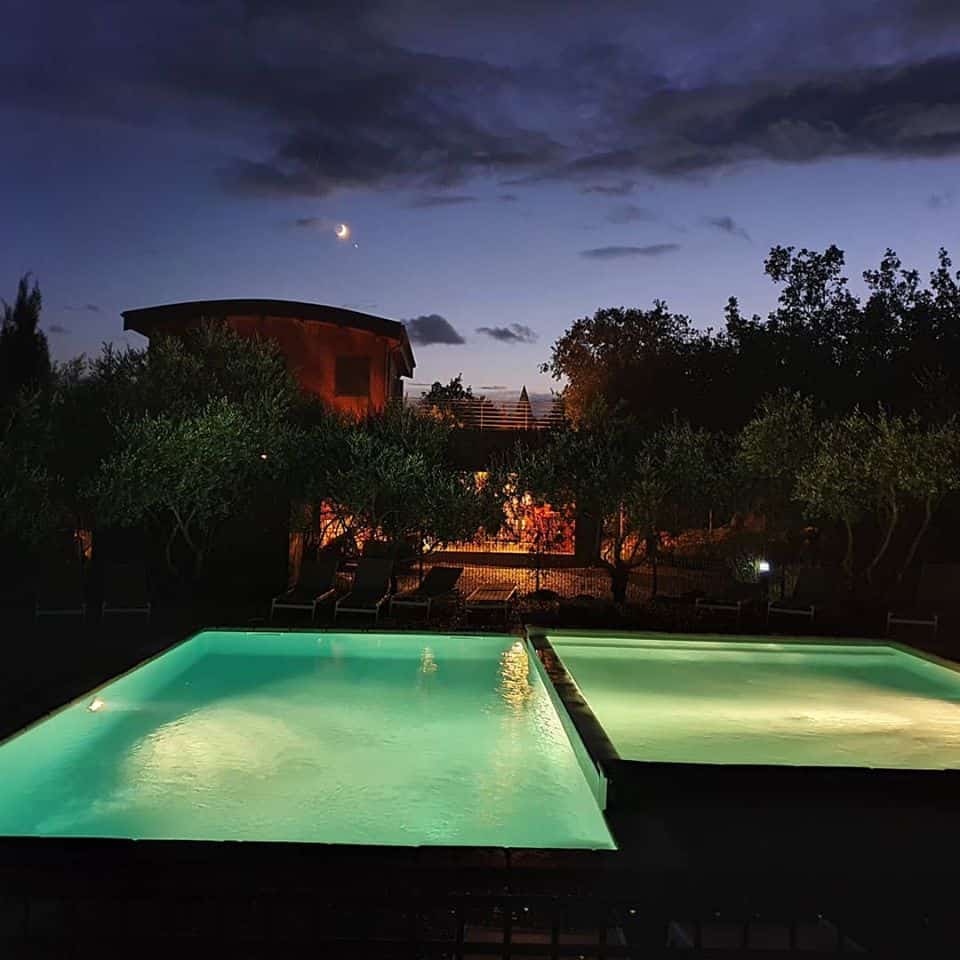 Piscine Les Roulottes et Cabanes de Saint Cerice