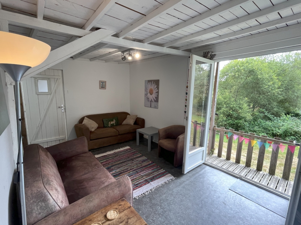 Intérieur de La Cabane