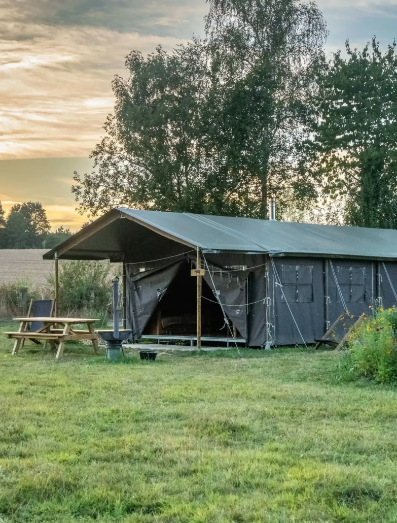 Extérieur ecolodge Ferme de fontenille