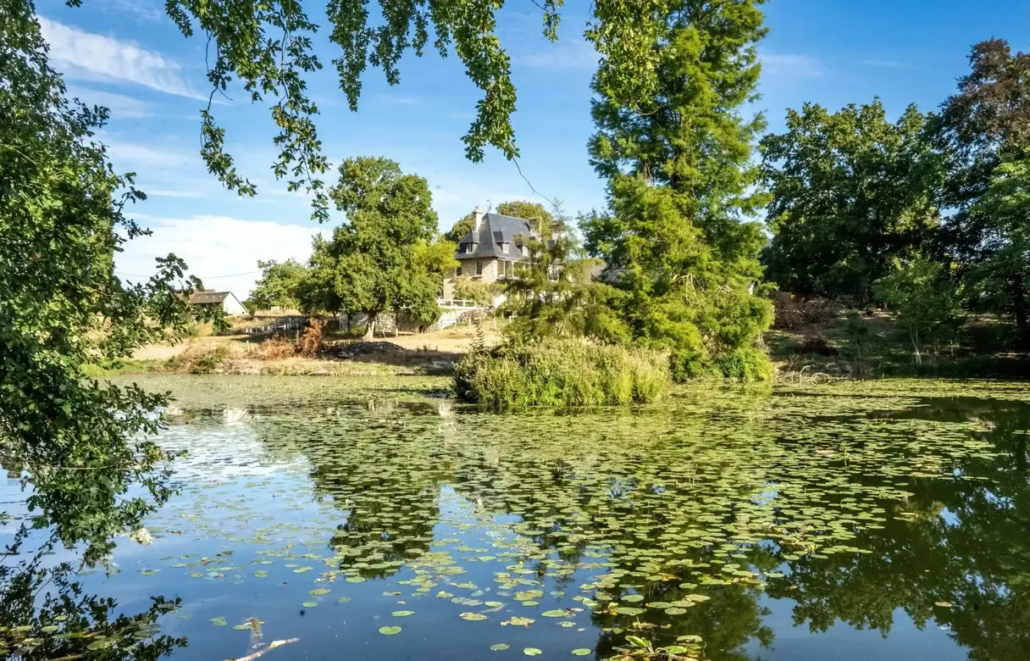 Fontenille étang de la ferme