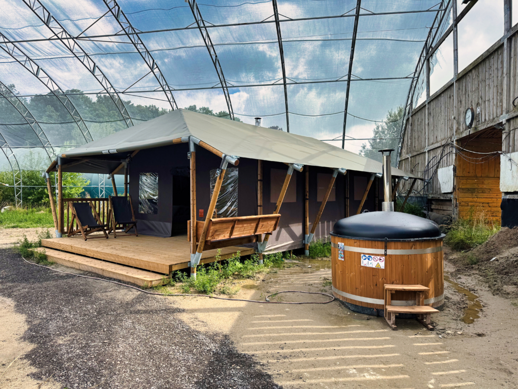 Ecolodge avec bain nordique