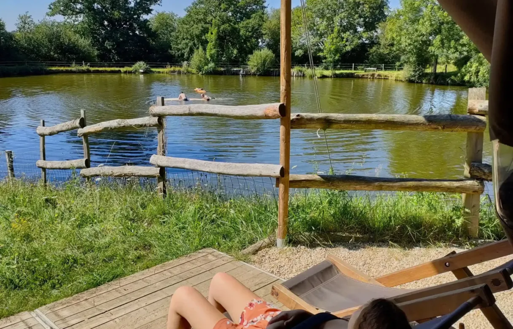 Vue étant depuis terrasse