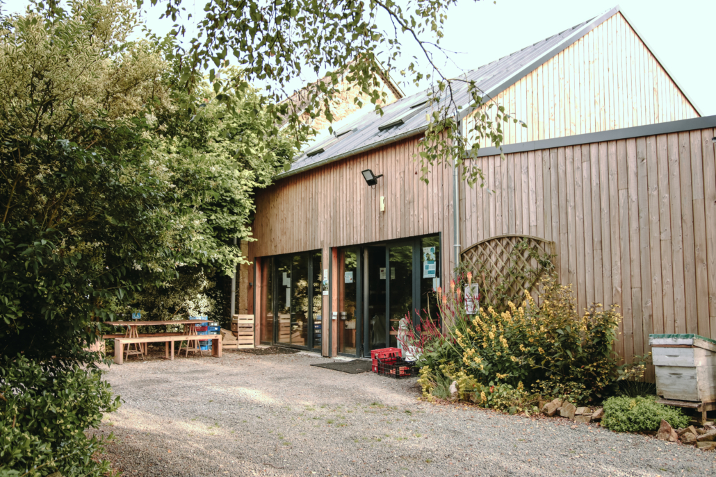 Batiment en bois Jardins des Coccinelles